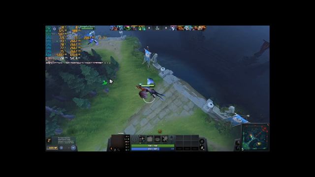 [Lenovo G50-30] DOTA 2 (Pentium N3540 + GeForce 820M 1GB 1366x768)