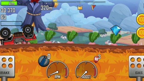 КАРТОФЕЛЬНЫЙ ЧЕЛОВЕК в Hill Climb Racing