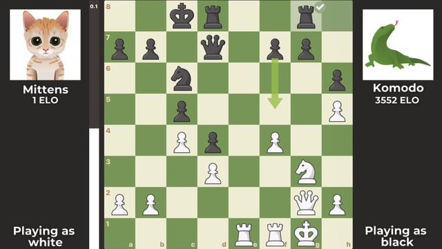 Mittens plays almost PERFECT CHESS to draw vs Komodo смотреть онлайн