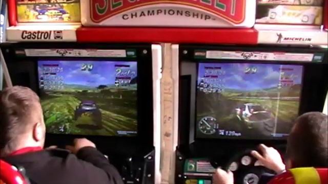 Sega Rally 2 Championship Arcade Machine AWESOME Condition Look Around And 2 Games