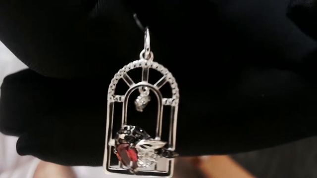 Серебряная подвеска SOKOLOV «Снегирь в клетке» арт. 94031985 смотреть онлайн