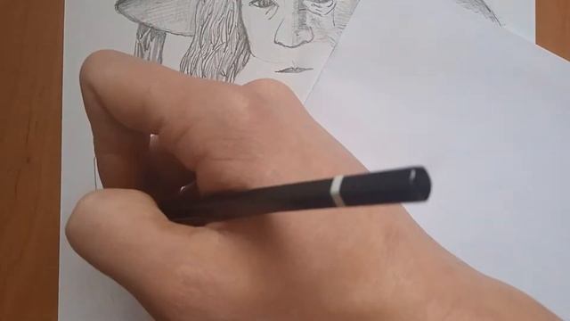 ГЕНДАЛЬФ - Рисунок карандашом/HOW TO DRAW GANDALF
