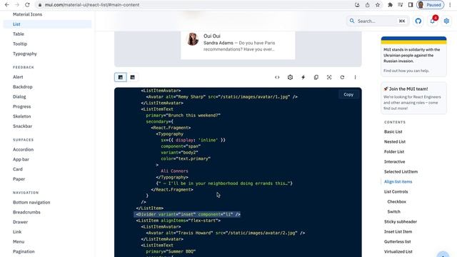Material UI Tutorial ImageList Component смотреть онлайн