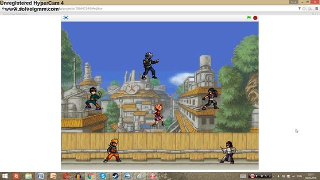 Как сделать проект Scratch Наруто 2018