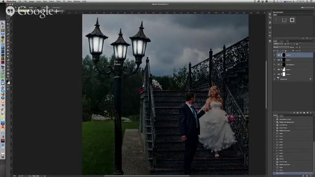 Зажигаем фонари в фотошоп смотреть онлайн