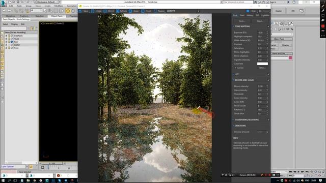 3ds Max. CORONA RENDERER. Создание леса. Ландшафта. (Артем Куприяненко - CG Incubator Academy) смотреть онлайн