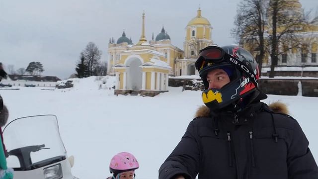 Экстрим на снегоходах и релакс в Spa на Селигере. Часть 2 смотреть онлайн