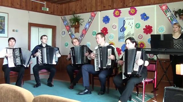 Народный коллектив "Добры вечар" - "Утушка в Латинской Америке" обработка В. Трофимова смотреть онлайн