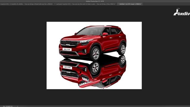 How to Give Reflection for Cars in Photoshop Tuto | Kia Seltos смотреть онлайн