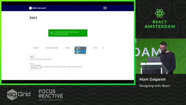 Designing with React.js: How should our design processes change? - Mark Dalgleish смотреть онлайн