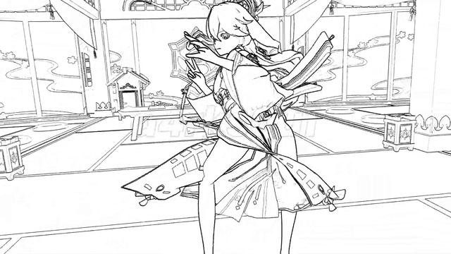 (MMD)Ghost Dance' Genshin Impact 2K смотреть онлайн