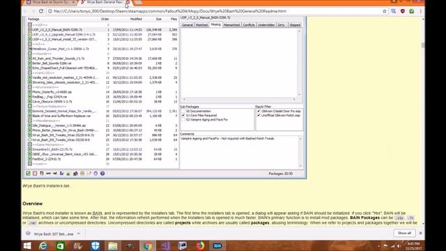 Skyrim SE: Wrye Bash Mod Organizer 2 Installation Tutorial смотреть онлайн
