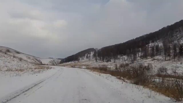 Тур по деревням Топольное и Степное. Зимние дороги на Алтае. В гостях у переселенцев из Германии. смотреть онлайн