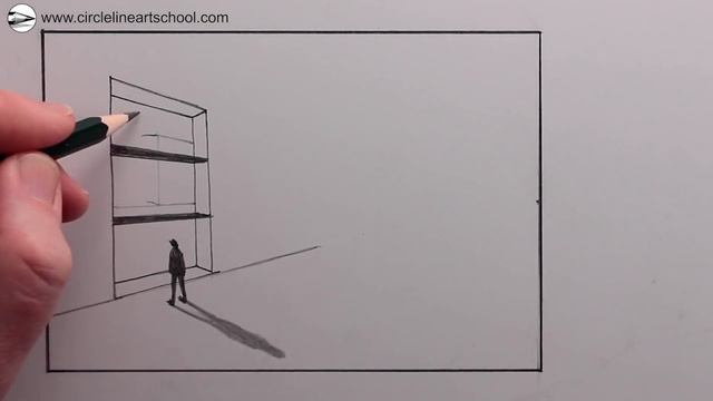 How to Draw a Man with Cast Shadow beside a Window: Tonal Drawing смотреть онлайн