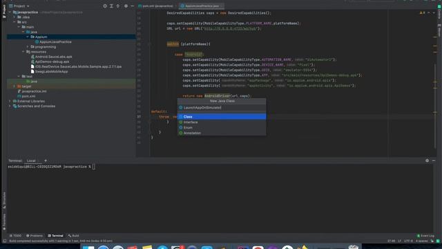 Appium : Automate Android , iOS, Windows UWP | Create Desired Capabilities to Launch Mobile App смотреть онлайн