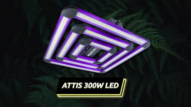 LUMATEK EU | ATTIS 300W LED HORTICULTURE LIGHT FIXTURE смотреть онлайн
