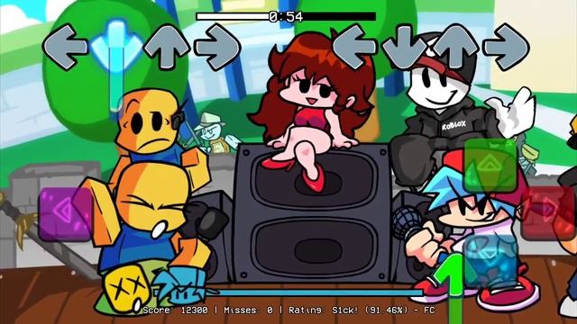 Friday Night Funkin Vs Noob (Psych Engine Mod Folder port) PREVIEW смотреть онлайн