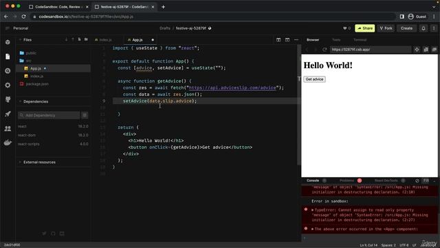 Building Our First React App! | Lecture 02 | React.JS ? смотреть онлайн