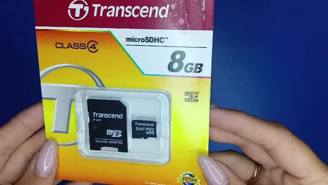 Карта памяти 8Gb Transcend TS8GUSDHC4 class4 MicroSDHC с адаптером смотреть онлайн