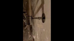 Удлинённое крепление для полотенцесушителя.