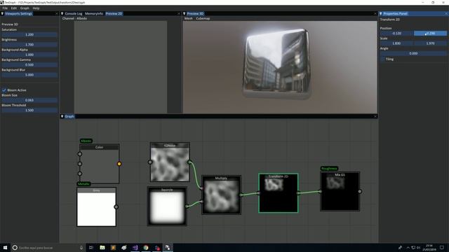 TexGraph | Transform 2D Node (WIP) смотреть онлайн