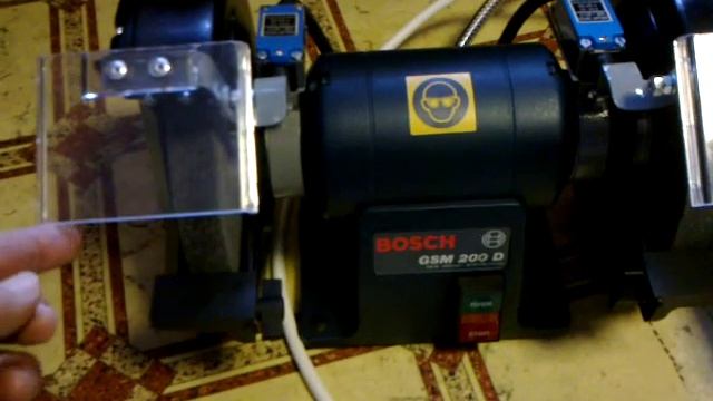 BOSCH Точило GSM 200 D смотреть онлайн