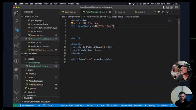 Exploring VUE 3 & CypressIO (10.x) смотреть онлайн
