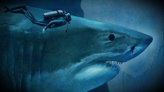 Динозавры. Мегалодон. Megalodon