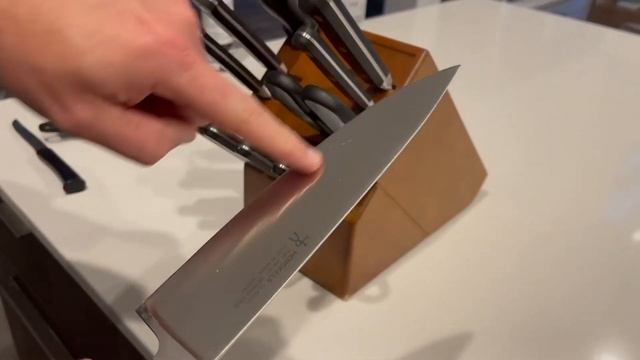 HENCKELS Classic Precision 16 Piece Kitchen Knife Set Review смотреть онлайн