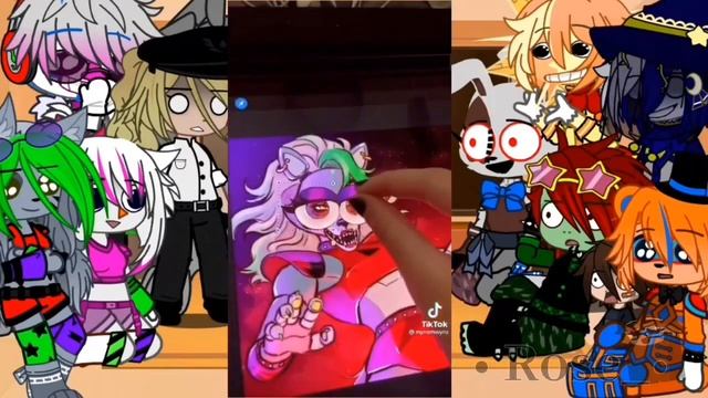 SB Reacts To Videos Of Them | FNaF Security Breach | (repost im sorry) смотреть онлайн