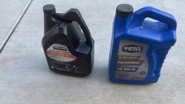 Motor Oil 15w40 Vs 10w30