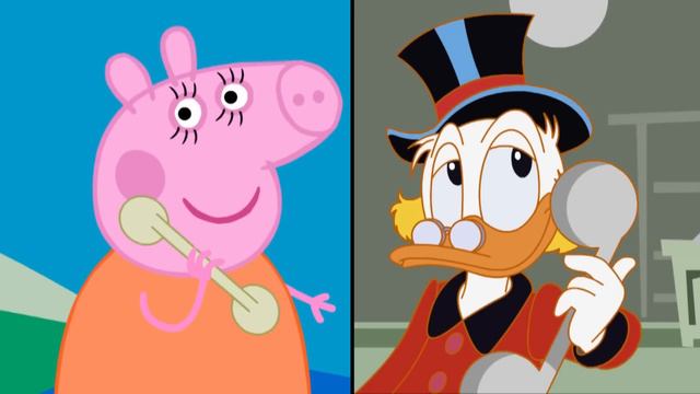 Микки Маус пять маленьких обезьянок прыгали на кровати - Russian Five Little Monkeys смотреть онлайн