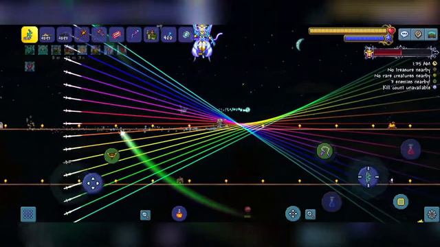 Terraria 1.4 mobile Мастер мод Императрица света ночью за стрелка смотреть онлайн