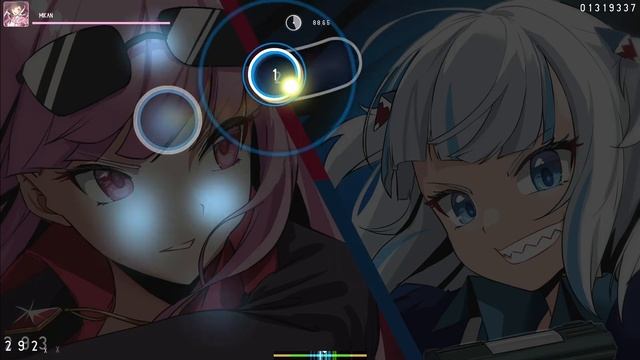 Calliope Mori x Gawr Gura x DECO_27「Q」в osu! ▓ Играем в osu! 4 - 6 звезд ▓ прохождение карты смотреть онлайн