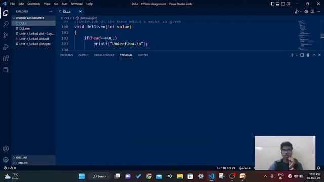 Doubly Linked List [Deletion Operations] (Video Assignment) смотреть онлайн