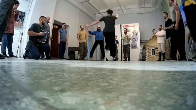 Как мы плясали. Семинар по русской мужской пляске в г Ижевск смотреть онлайн