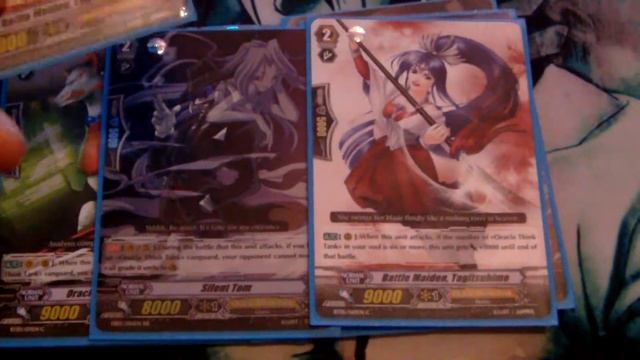 Cardfight!! Vanguard Tsukuyomi Oracle Think Tank Deck Profile January 2014 смотреть онлайн