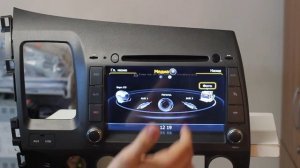 Штатная магнитола Honda Civic (2006-2012) Android 4.4 Winca M044