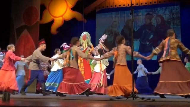 ЦКВ. Ансамбль казачьей песни "Плетенька". "Масленица" смотреть онлайн