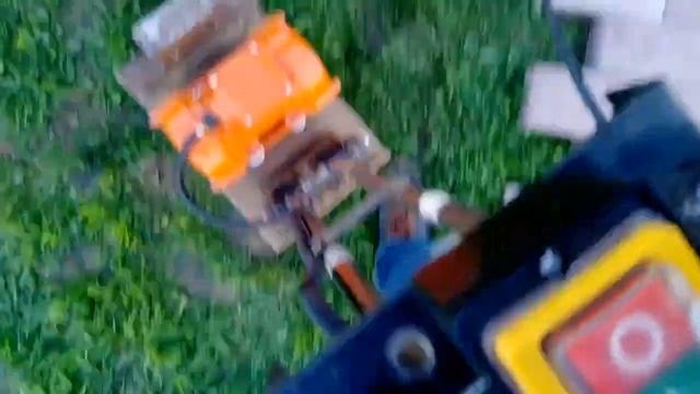 Первая, легкая виброплита своими руками. смотреть онлайн