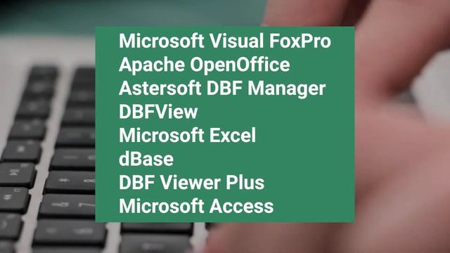Чем открыть формат файла dbf в Windows 7 или 10 смотреть онлайн