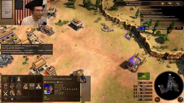 India Campaign - Age of Empires: III DE - Part 1 смотреть онлайн