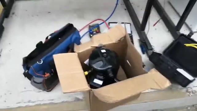 Замена компрессора ККБ