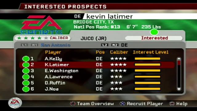 NCAA FOOTBALL 06 (PS2) SAU DYNASTY OFFSEASON EP28 смотреть онлайн
