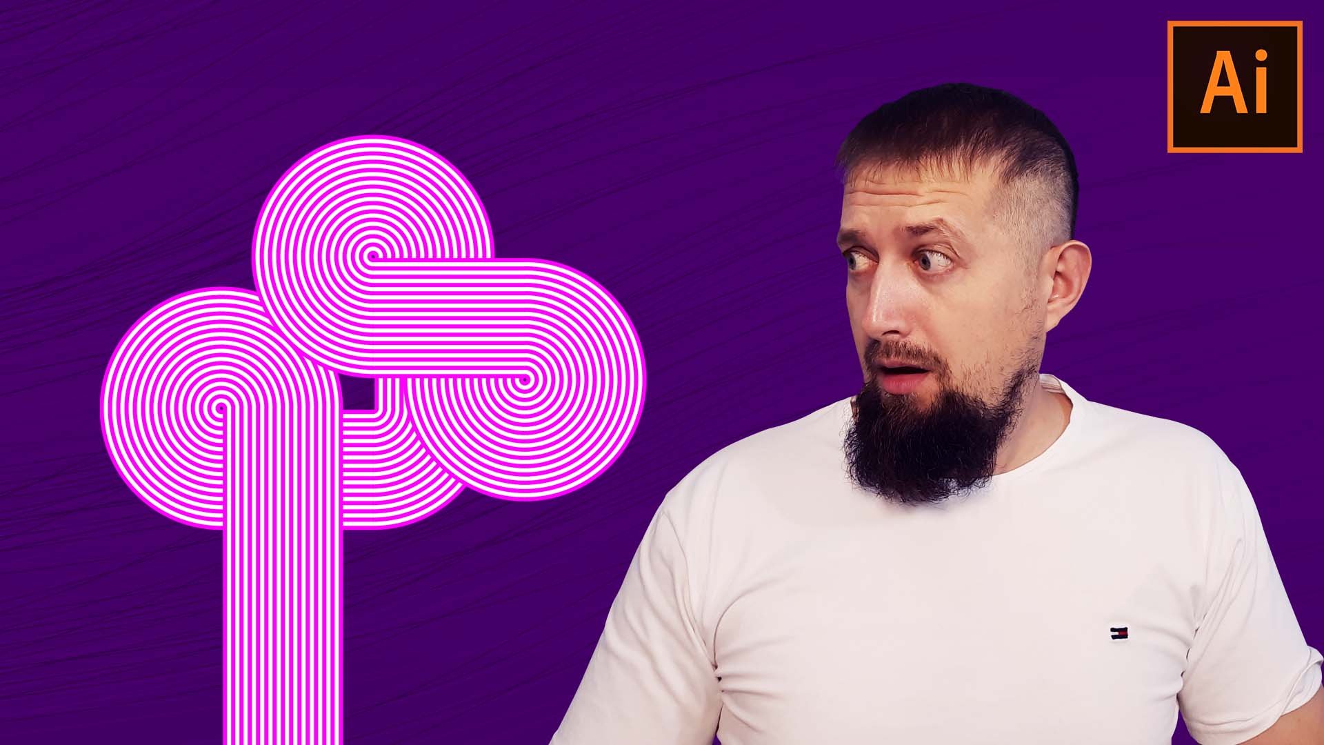 Как создать необычную векторную кисть в иллюстраторе для крутых фонов и текстур смотреть онлайн