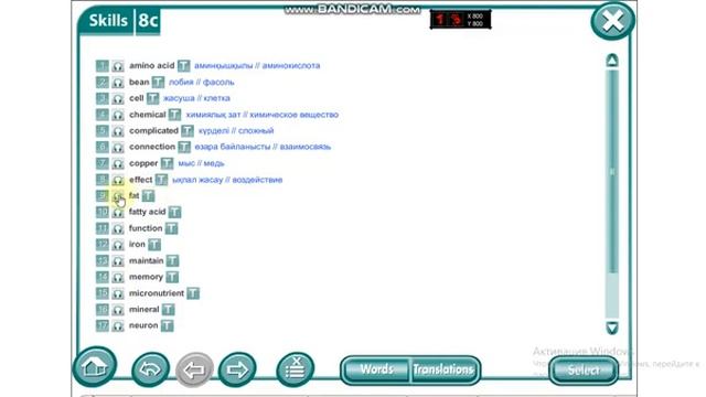 Excel 8 Food for thought, p 92 Vocabulary смотреть онлайн