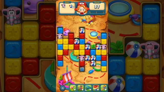 Game Play Of Toy Blast Special levels. смотреть онлайн