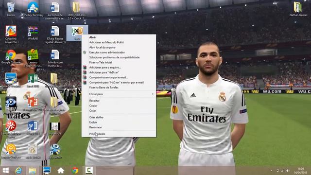 Como baixar e instalar a DLC 2.0 PES 2015 смотреть онлайн