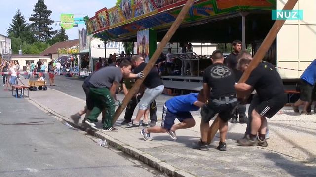 Kirchweih Baum aufstellen - Schwaig b.N. - Kärwaboum Verein Schwaig смотреть онлайн