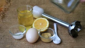 Майонез в домашних условиях Домашний майонез видео рецепт Как приготовить майонез